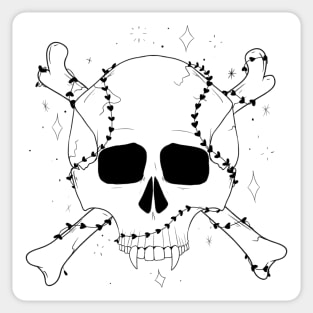 Skull Sticker